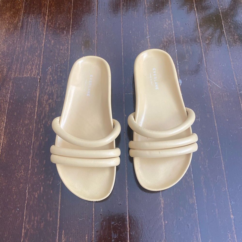 Everlane leather slides